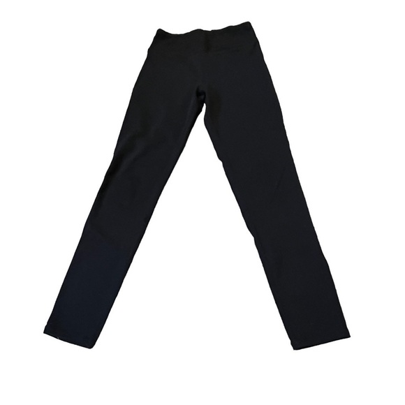 Kid's Zella Black Solid Leggings - Picture 1 of 5